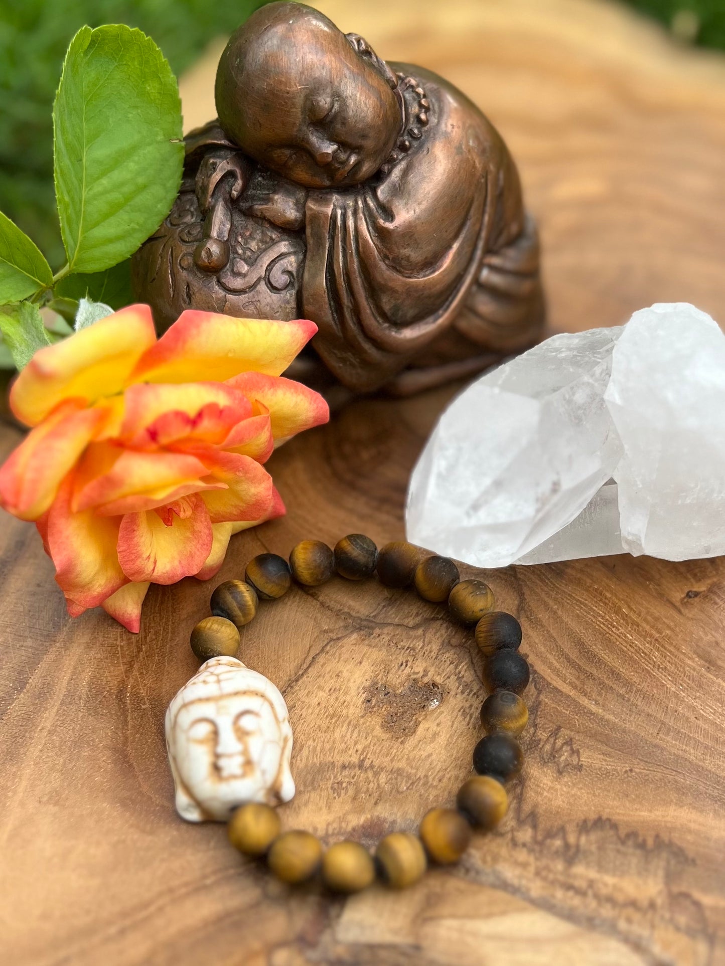 Tiger Eye Buddha Bracelet