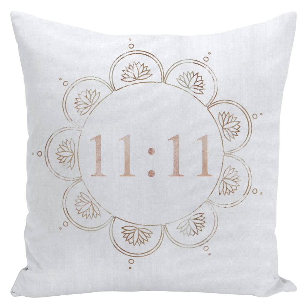 11:11 Throw Pillows