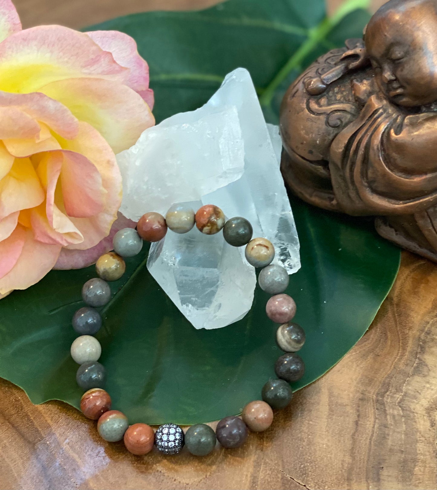 Polychrome Jasper Bracelet