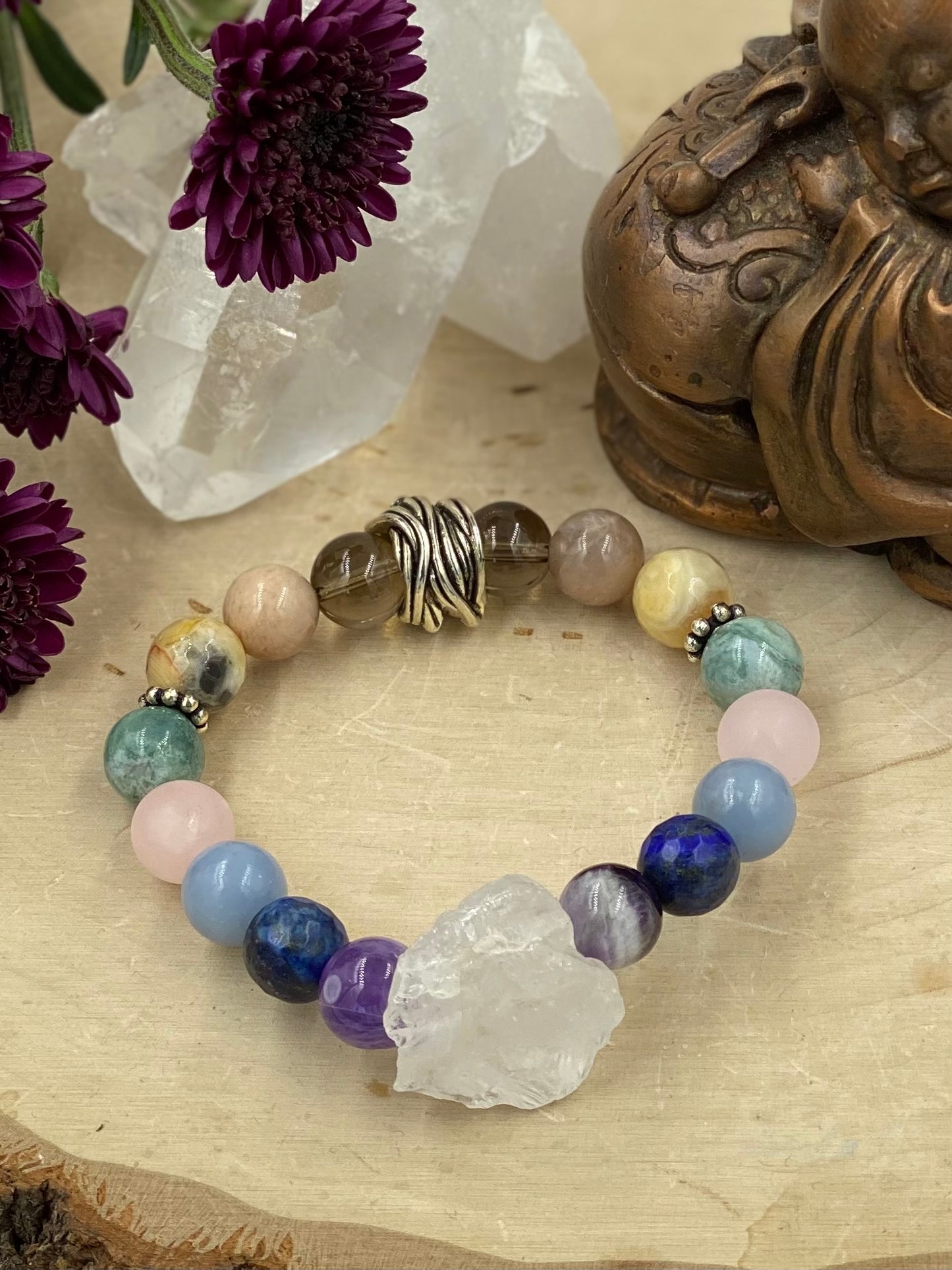 Chakra Balancing Crystal Healing Bracelet