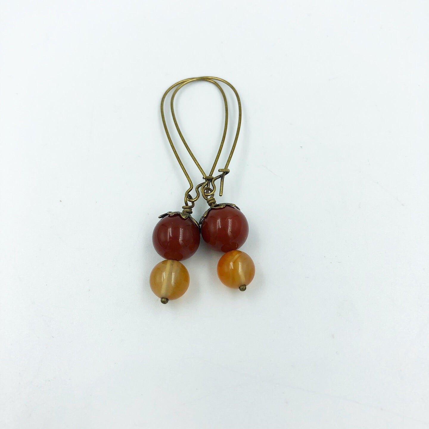 Carnelian Crystal Healing Chakra Earrings