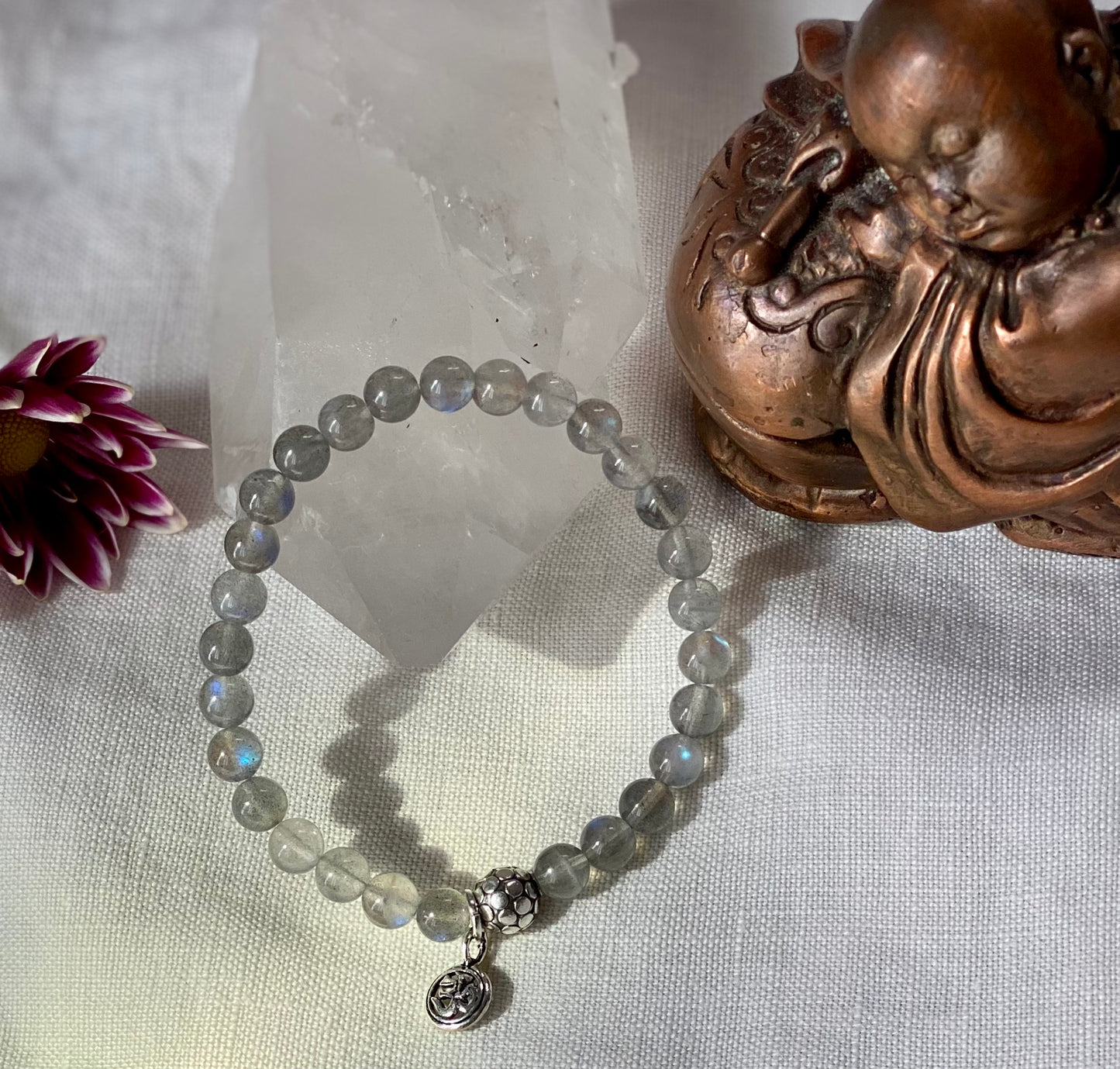 Labradorite OM Bracelet