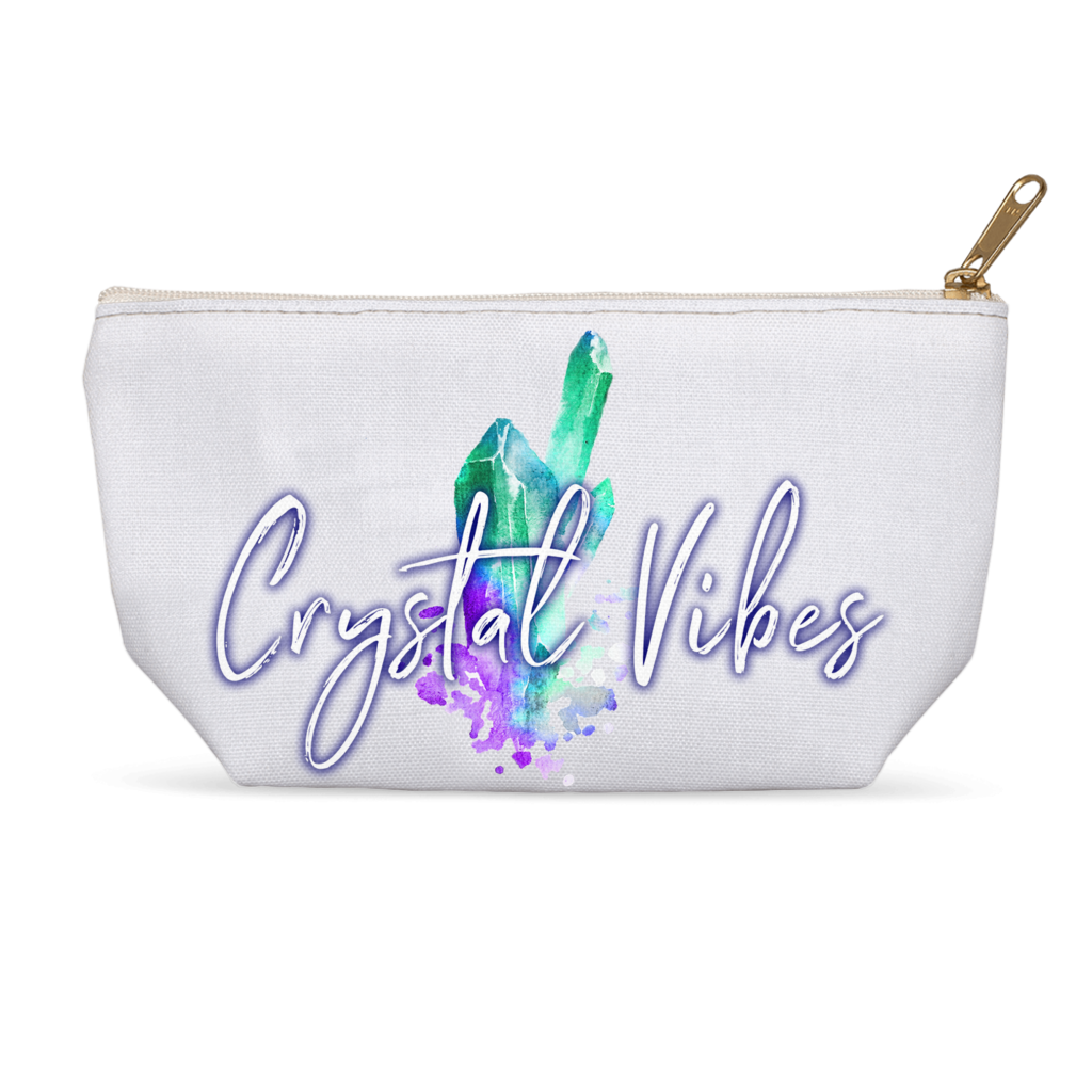 Crystal Vibes Zipper Pouch