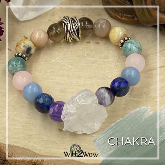 Chakra Balancing Crystal Healing Bracelet