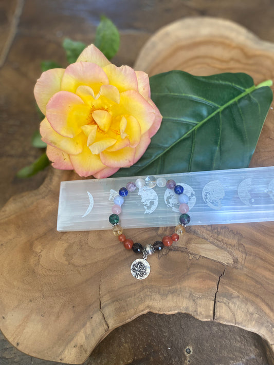 Chakra Balancing Crystal Bracelet