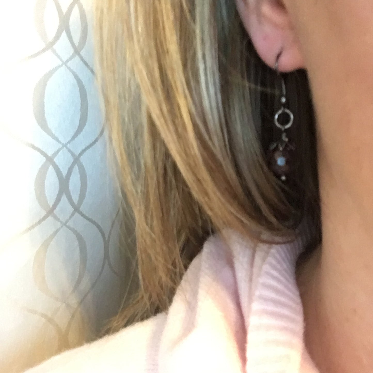 Garnet Crystal Healing Earrings