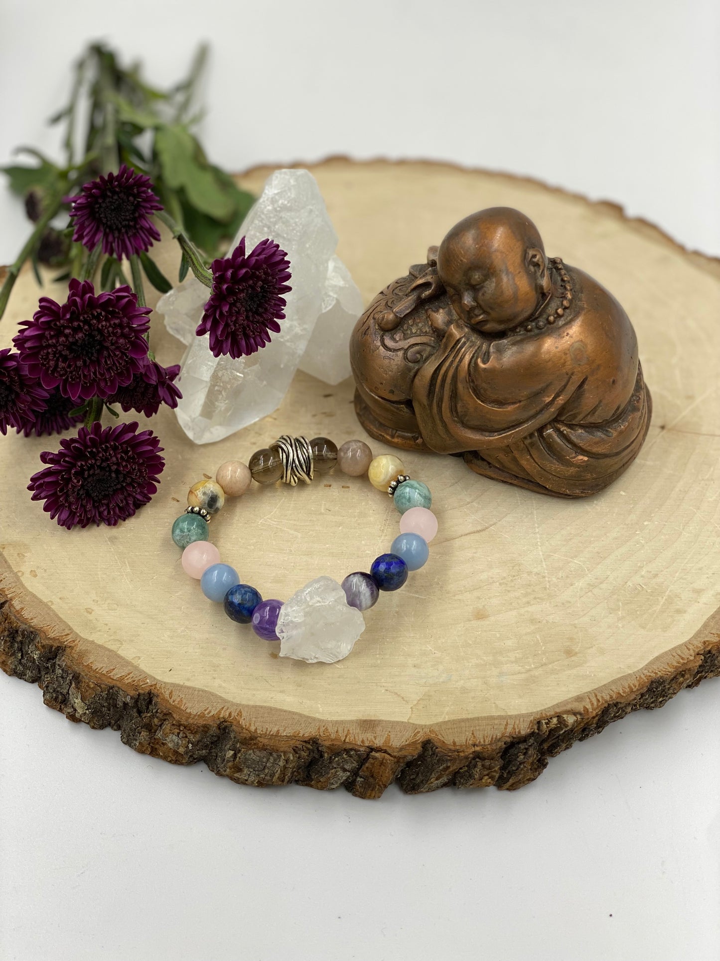 Chakra Balancing Crystal Healing Bracelet