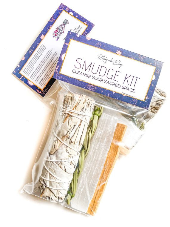 Smudging Kit - Sage Cleansing Ritual Kit